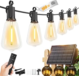 Brightown Solar Powered Outdoor String Lights