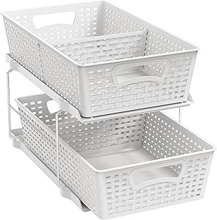 Two-Tier Sliding Cabinet Baskets