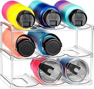 Stackable Water Bottle Organizers